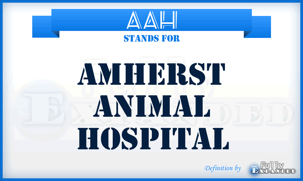 AAH - Amherst Animal Hospital