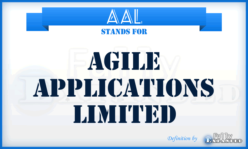 AAL - Agile Applications Limited