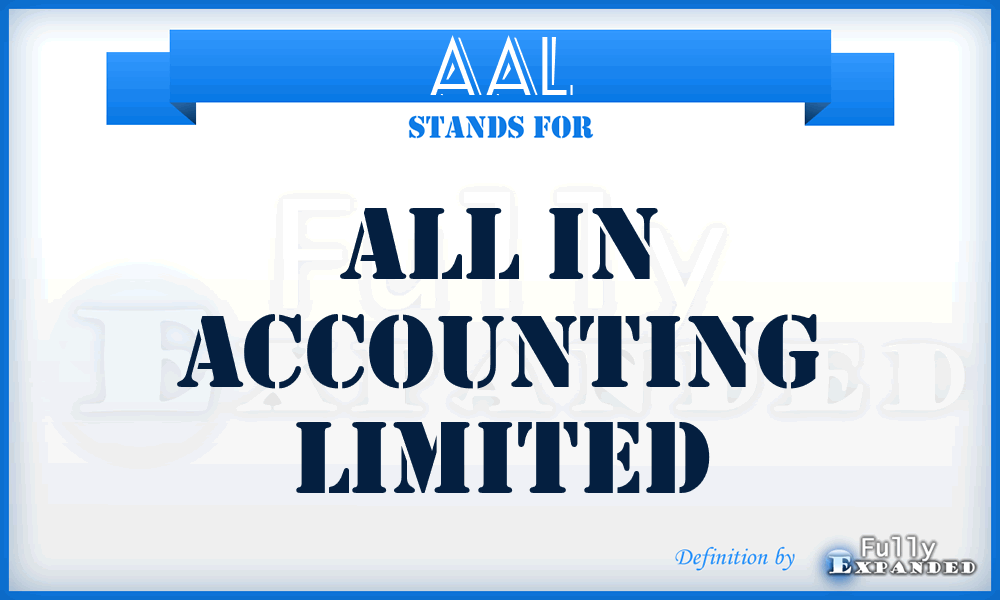 AAL - All in Accounting Limited