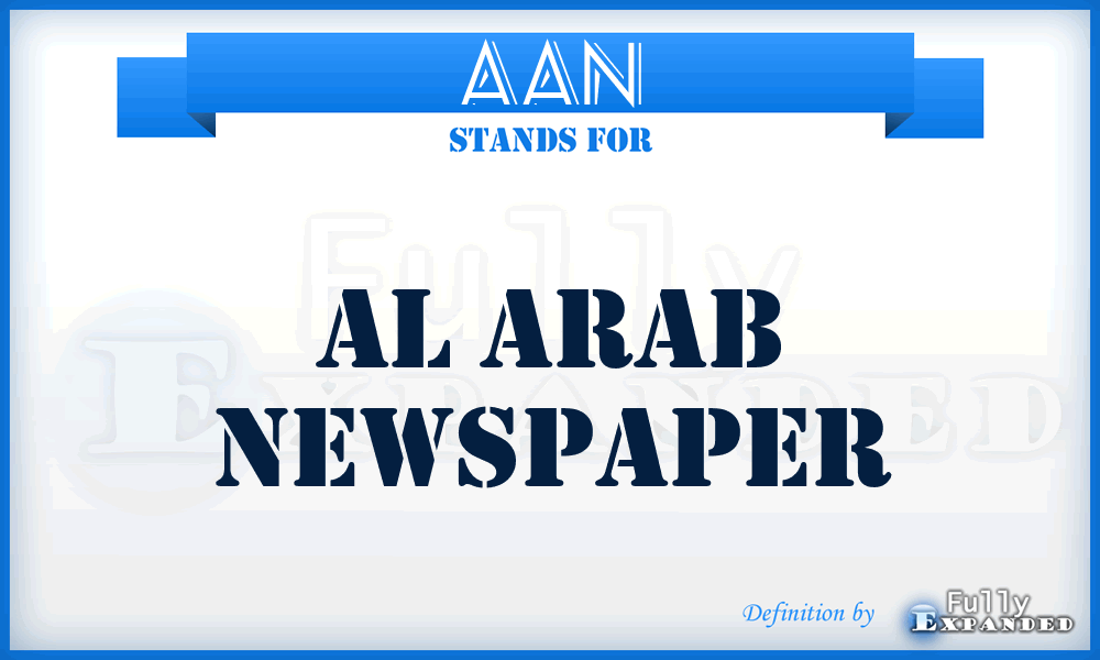AAN - Al Arab Newspaper