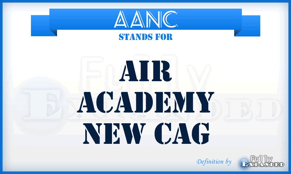AANC - Air Academy New Cag