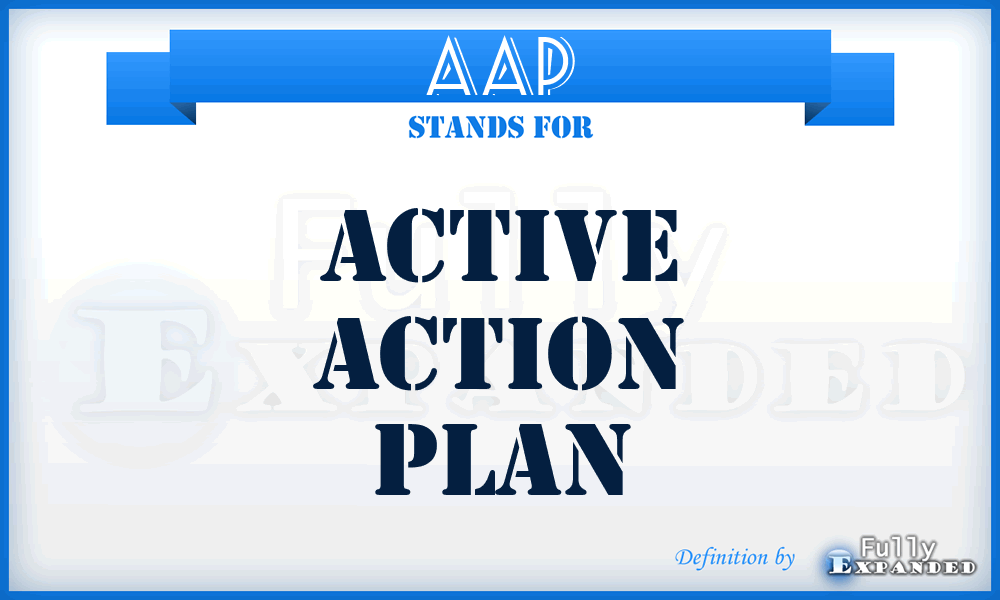 AAP - Active Action Plan