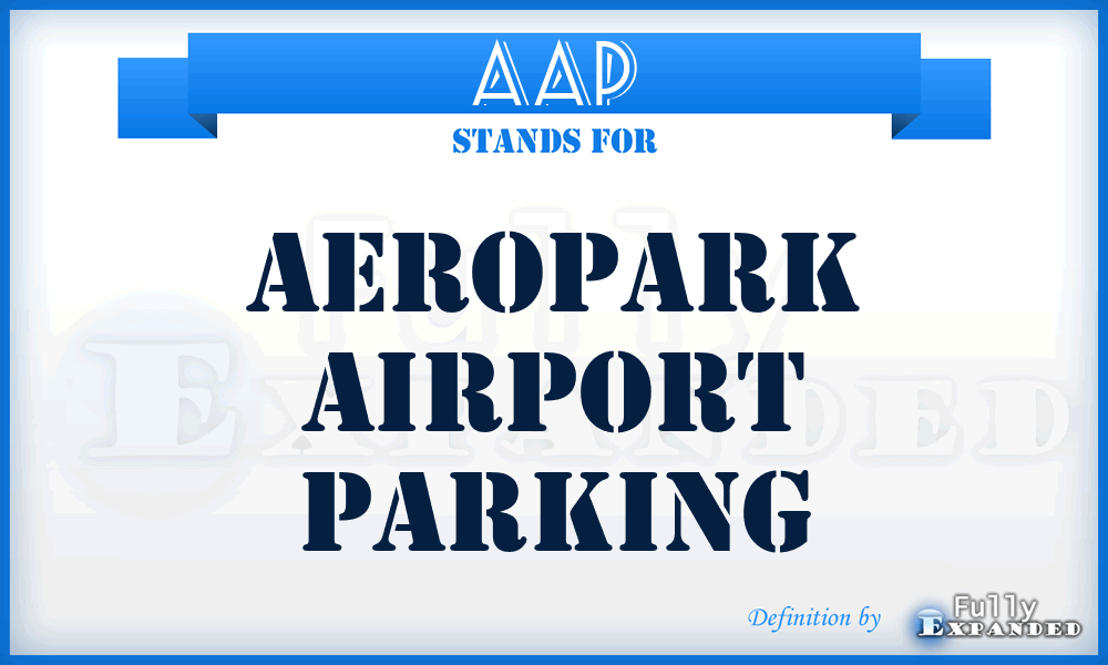 AAP - Aeropark Airport Parking