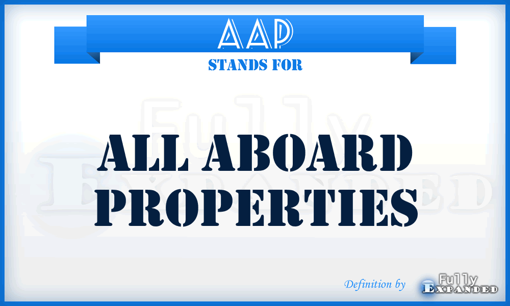 AAP - All Aboard Properties