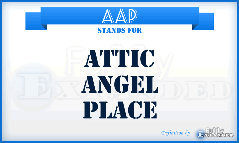 AAP - Attic Angel Place