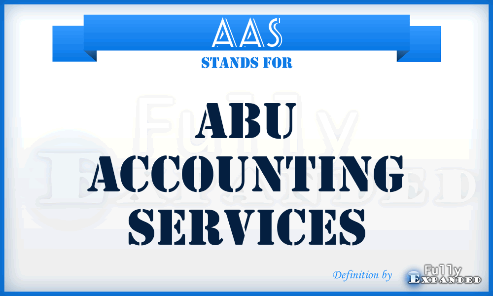 AAS - Abu Accounting Services