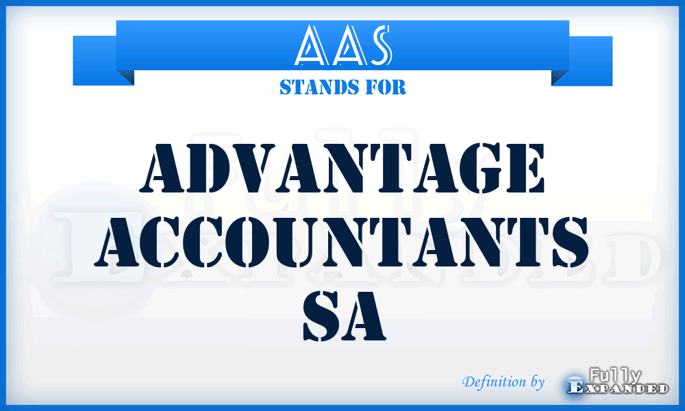 AAS - Advantage Accountants Sa