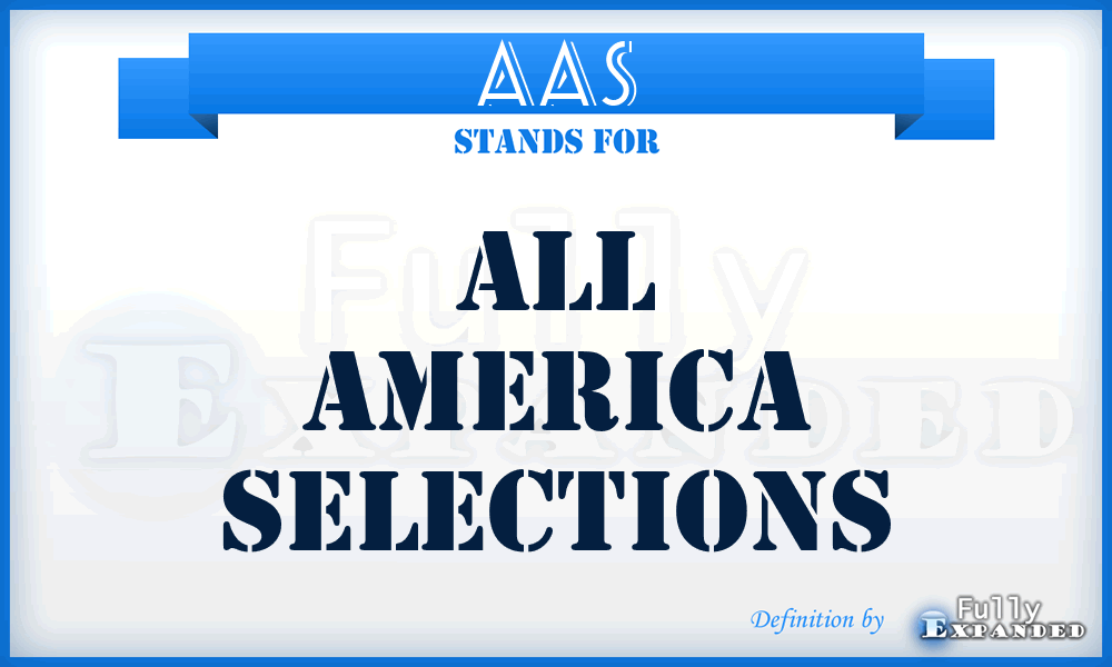 AAS - All America Selections