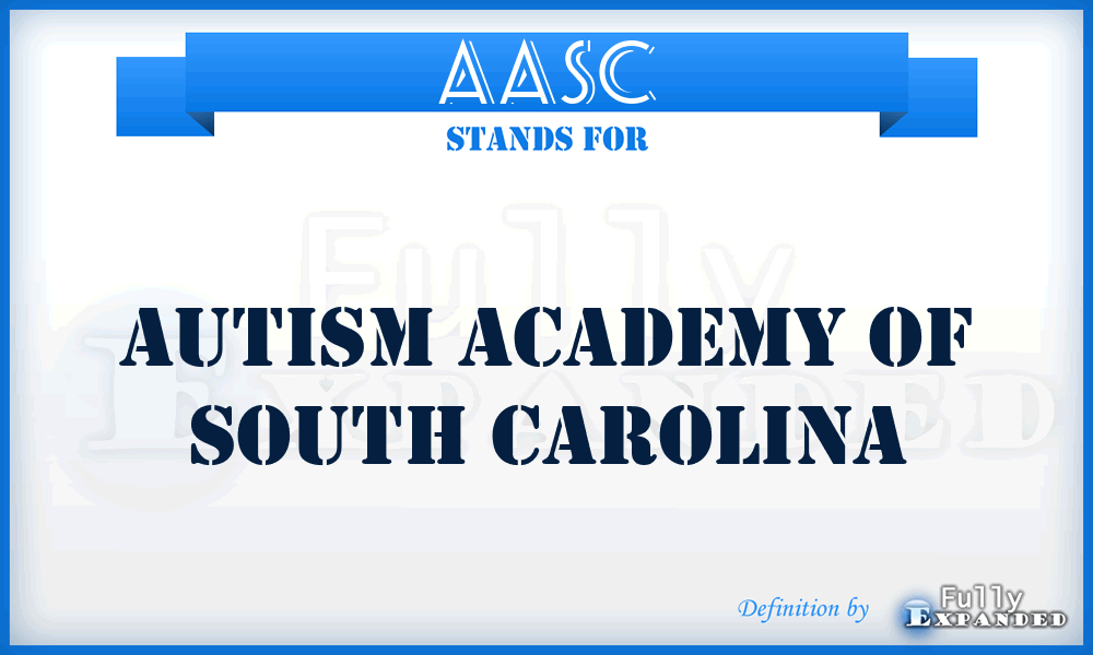 AASC - Autism Academy of South Carolina