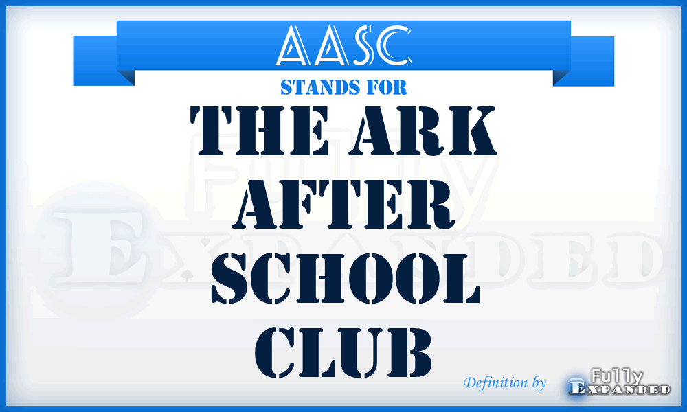 AASC - The Ark After School Club