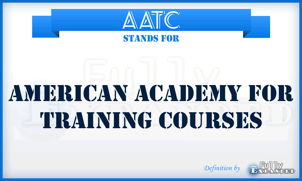 AATC - American Academy for Training Courses