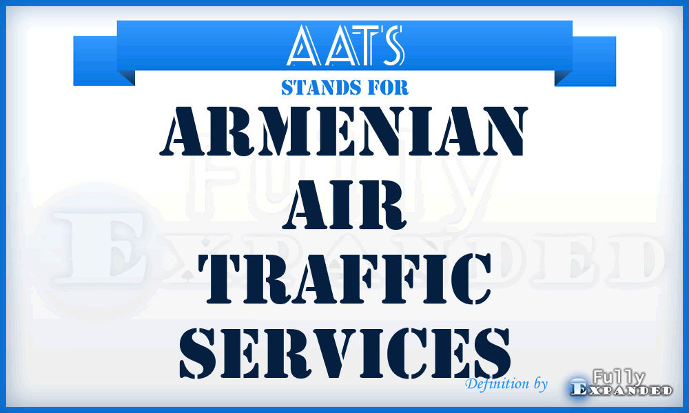 AATS - Armenian Air Traffic Services