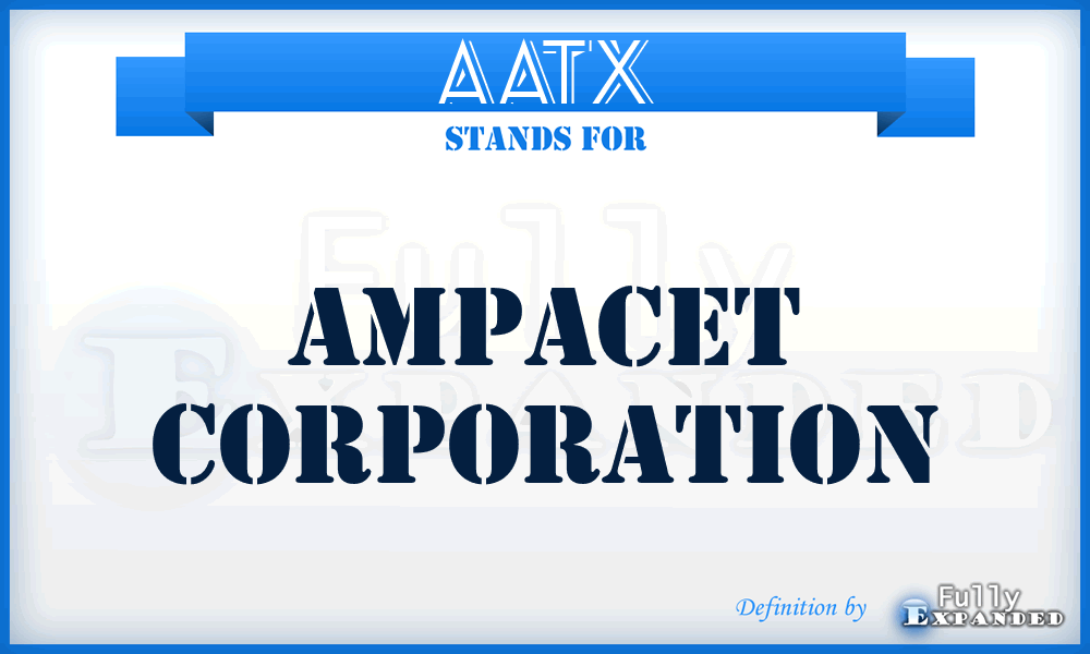 AATX - Ampacet Corporation