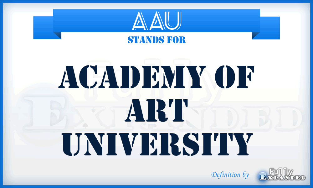 AAU - Academy of Art University