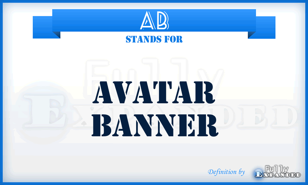 AB - Avatar Banner