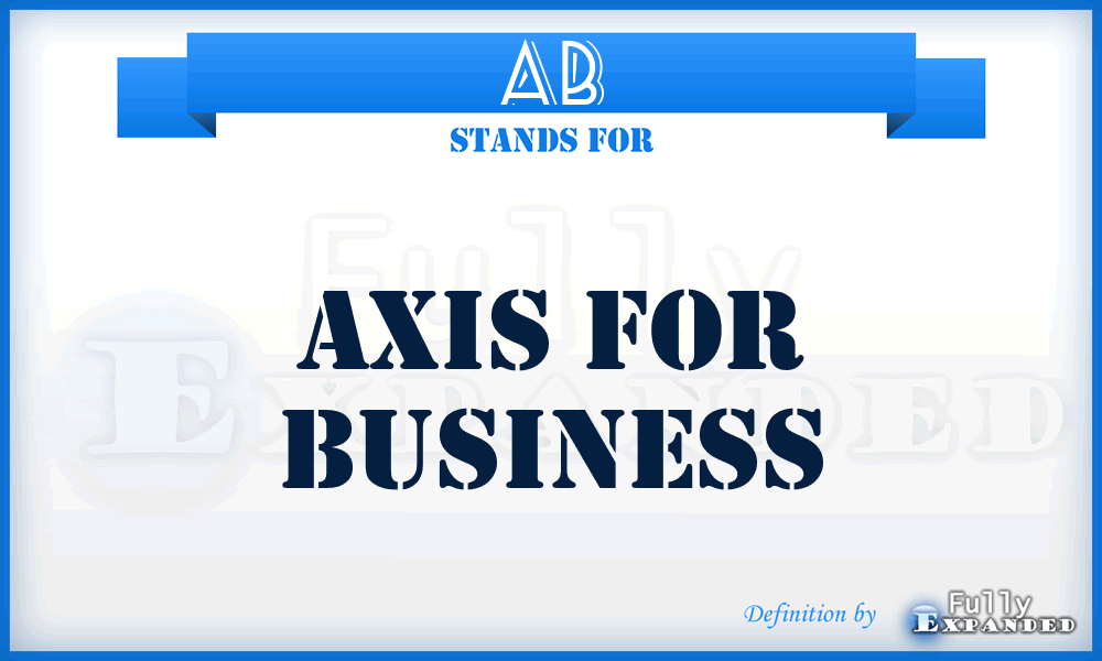 AB - Axis for Business