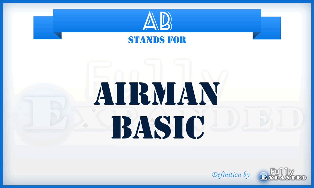 AB - Airman Basic