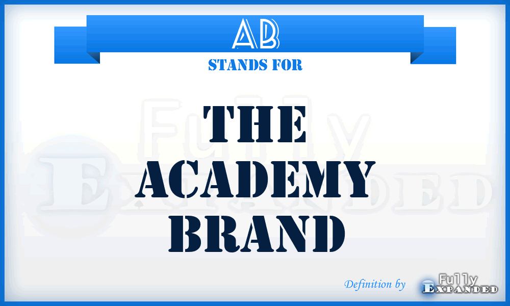 AB - The Academy Brand