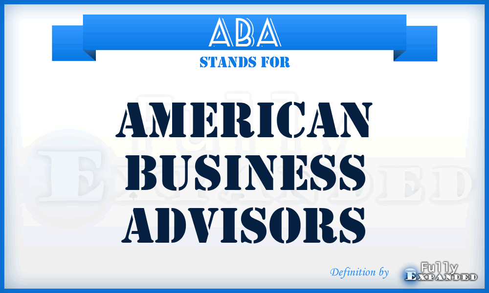 ABA - American Business Advisors