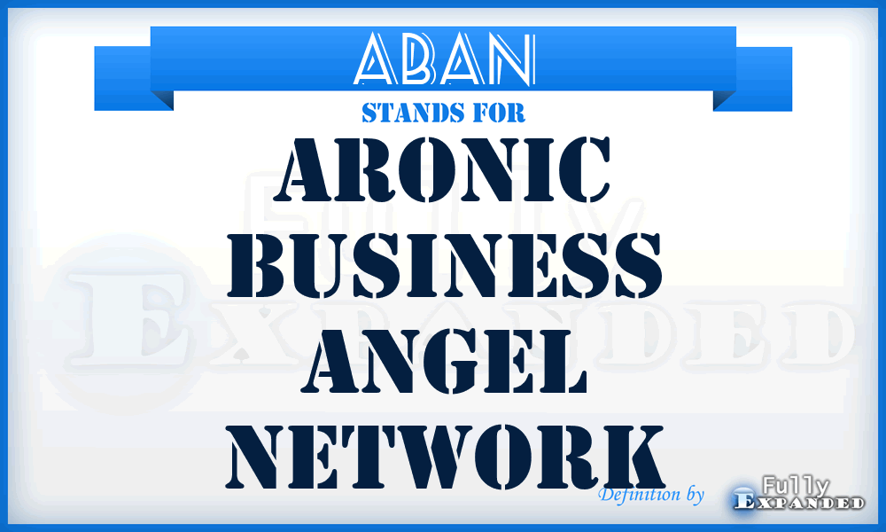 ABAN - aronic Business Angel Network
