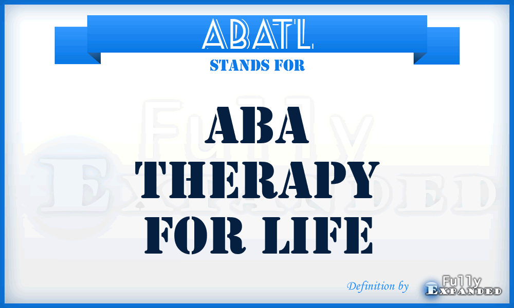 ABATL - ABA Therapy for Life