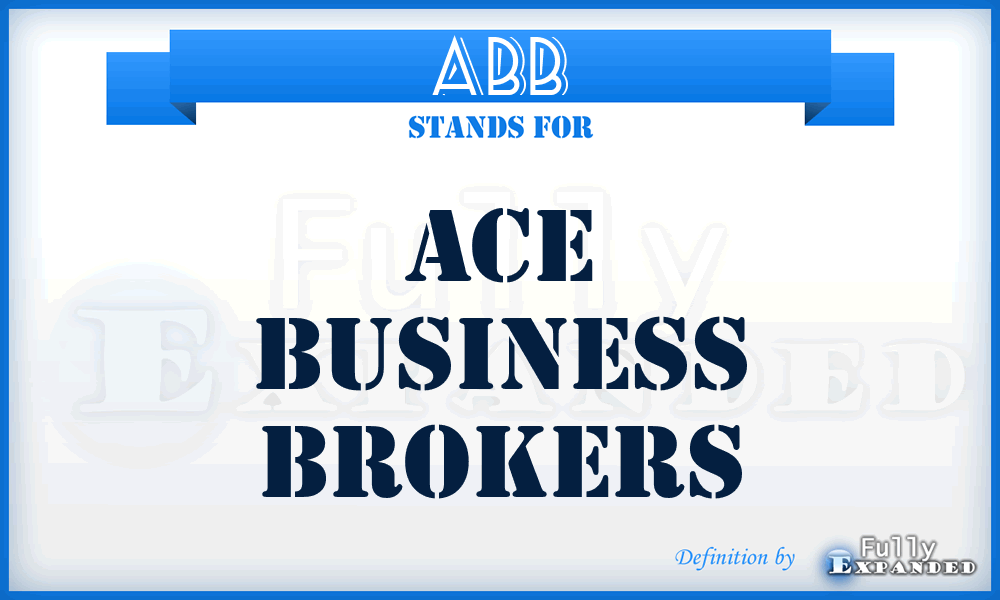 ABB - Ace Business Brokers