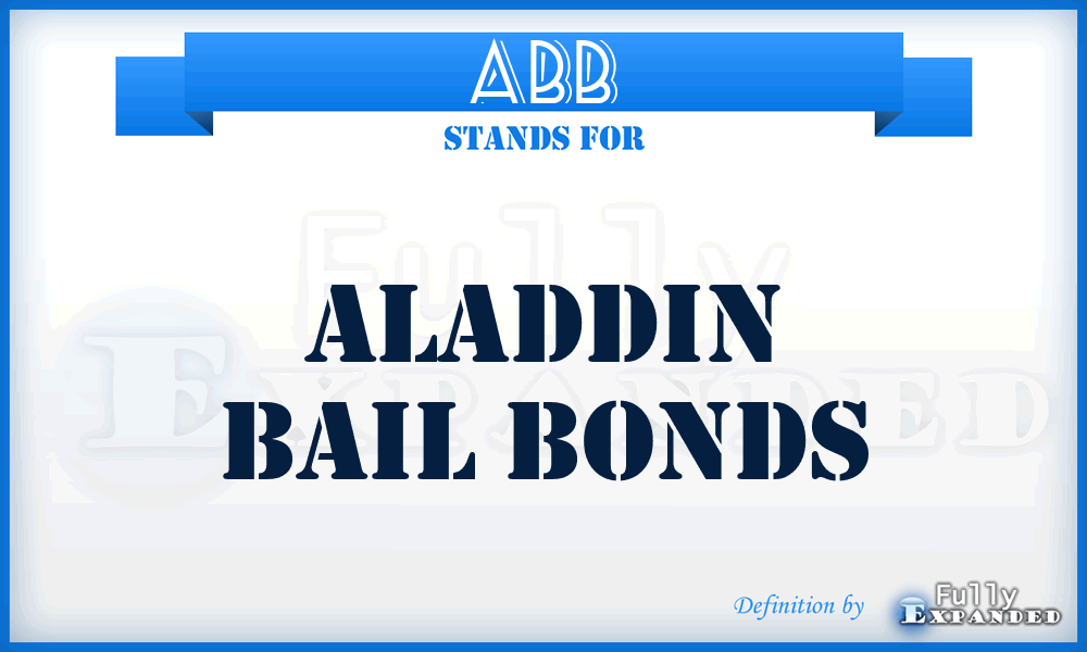 ABB - Aladdin Bail Bonds