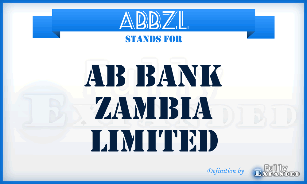 ABBZL - AB Bank Zambia Limited