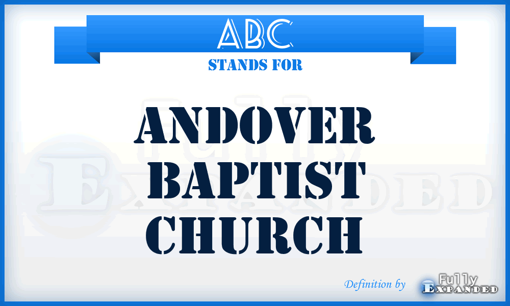 ABC - Andover Baptist Church