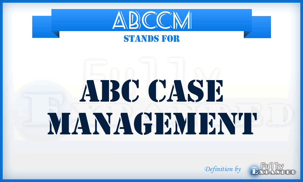 ABCCM - ABC Case Management