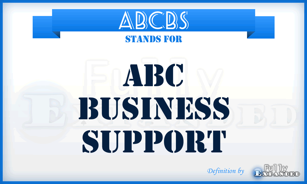 ABCBS - ABC Business Support