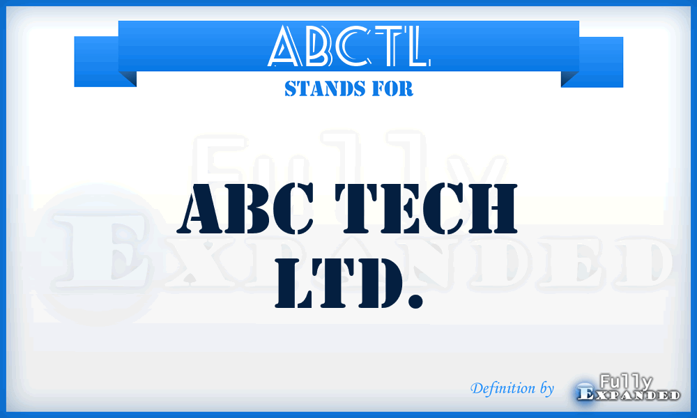 ABCTL - ABC Tech Ltd.