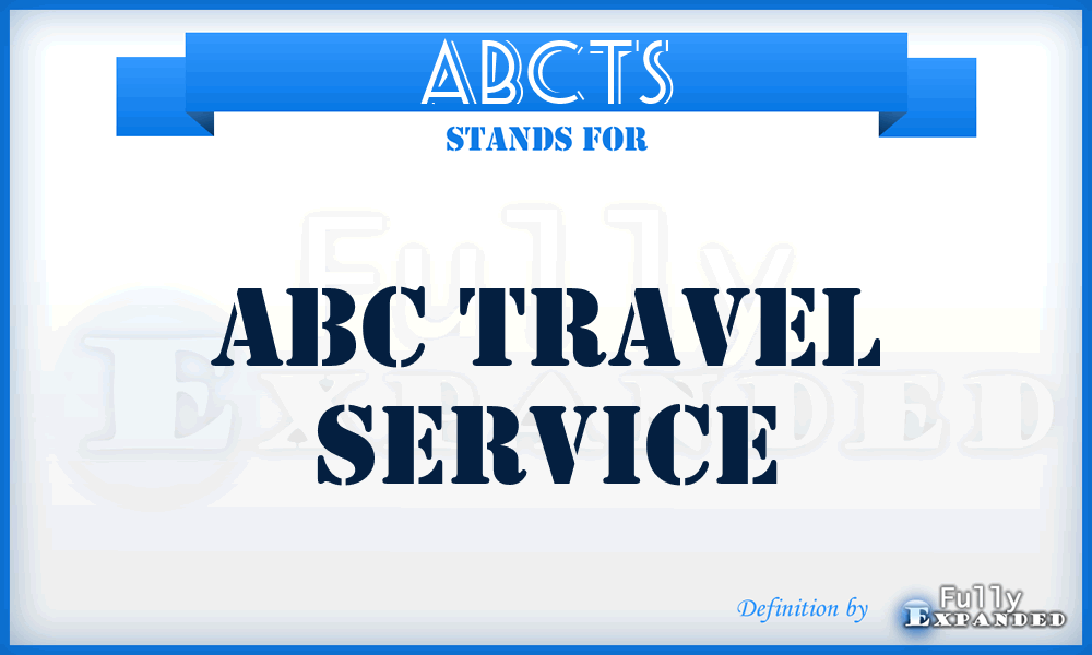 ABCTS - ABC Travel Service