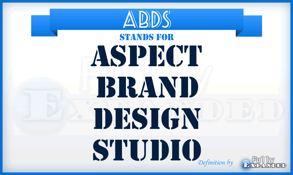 ABDS - Aspect Brand Design Studio