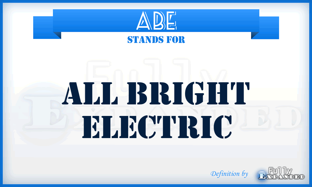 ABE - All Bright Electric