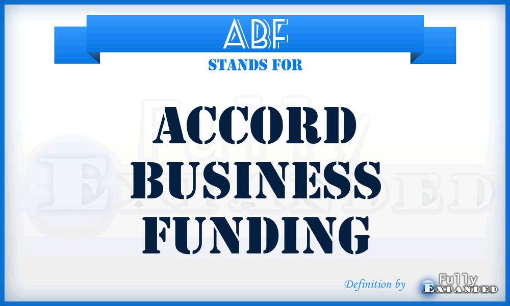 ABF - Accord Business Funding