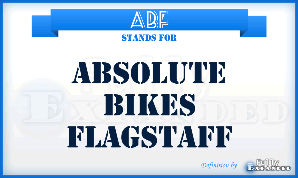 ABF - Absolute Bikes Flagstaff