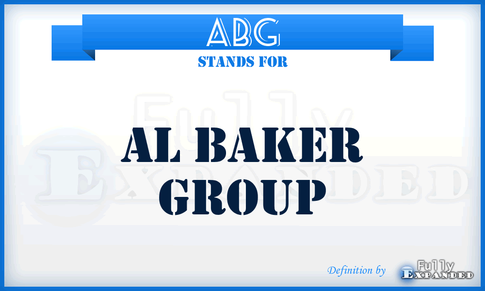 ABG - Al Baker Group