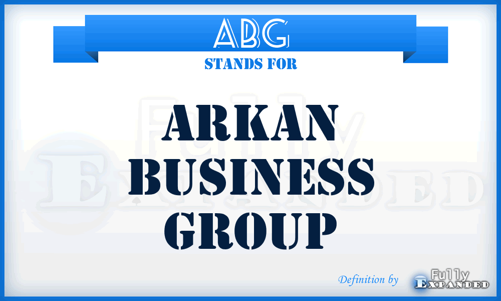 ABG - Arkan Business Group