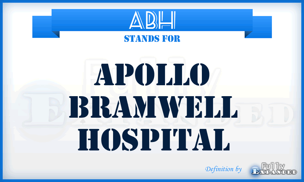 ABH - Apollo Bramwell Hospital