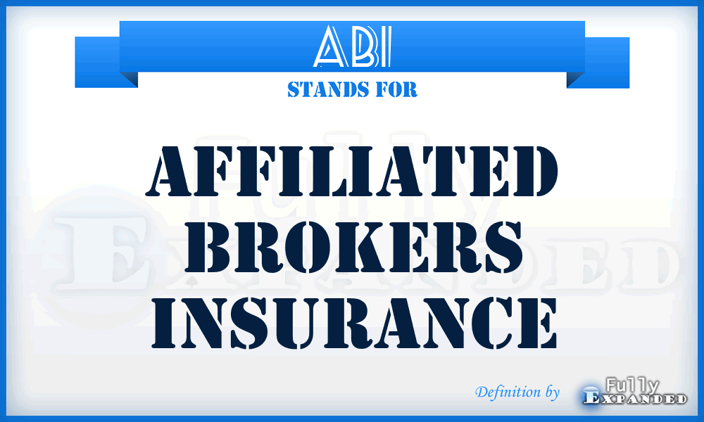 ABI - Affiliated Brokers Insurance