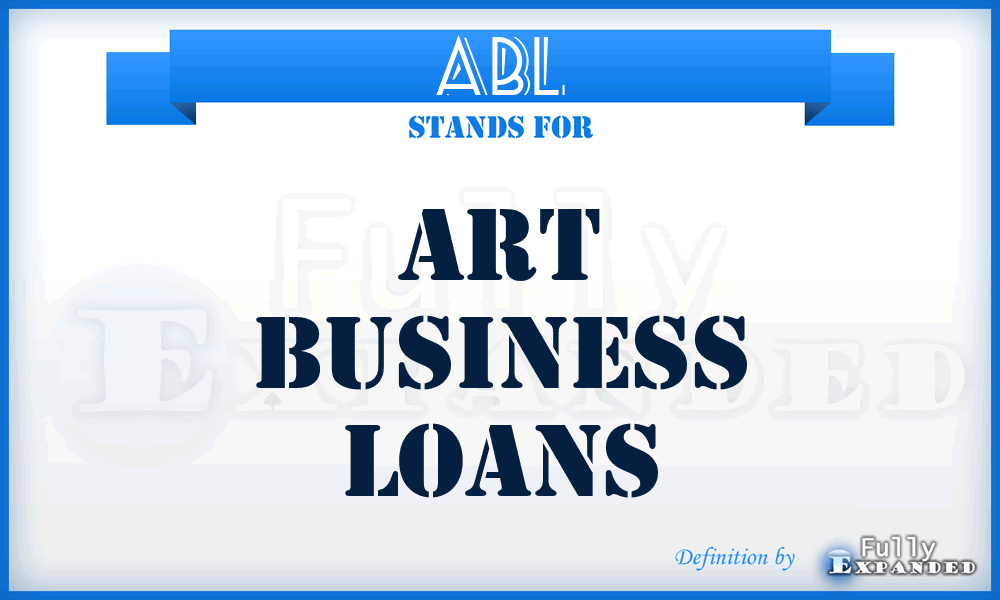 ABL - Art Business Loans