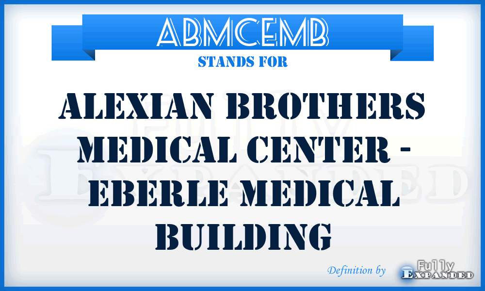 ABMCEMB - Alexian Brothers Medical Center - Eberle Medical Building