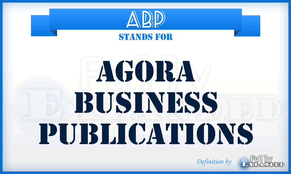 ABP - Agora Business Publications