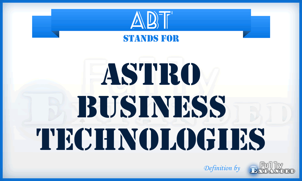ABT - Astro Business Technologies