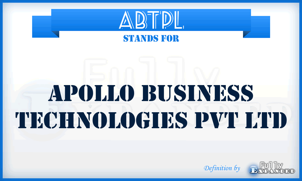 ABTPL - Apollo Business Technologies Pvt Ltd