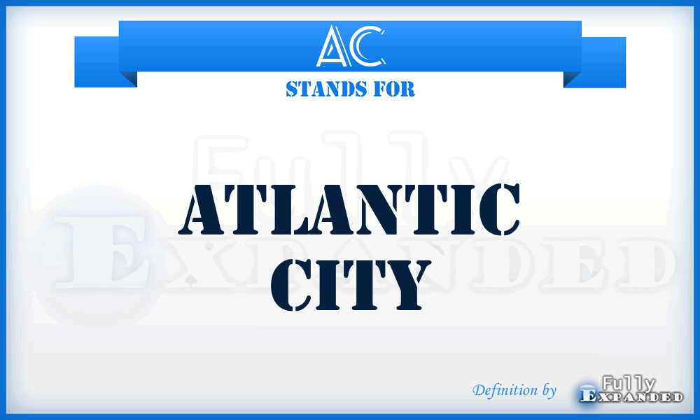 AC - Atlantic City