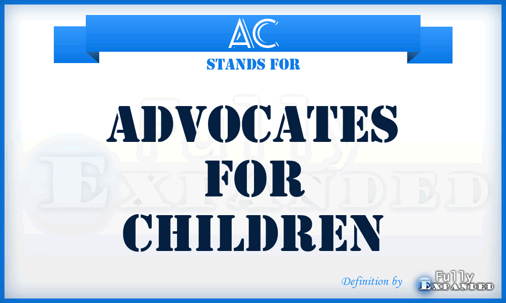 AC - Advocates for Children