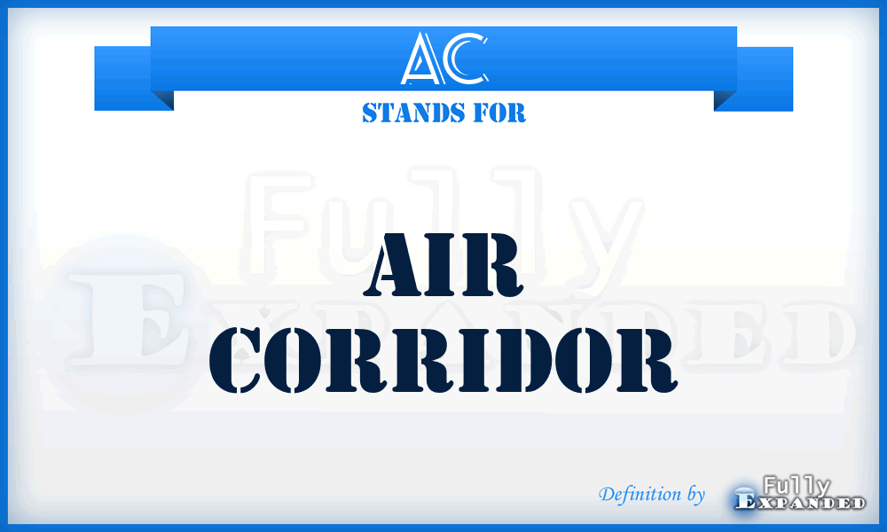 AC - Air Corridor