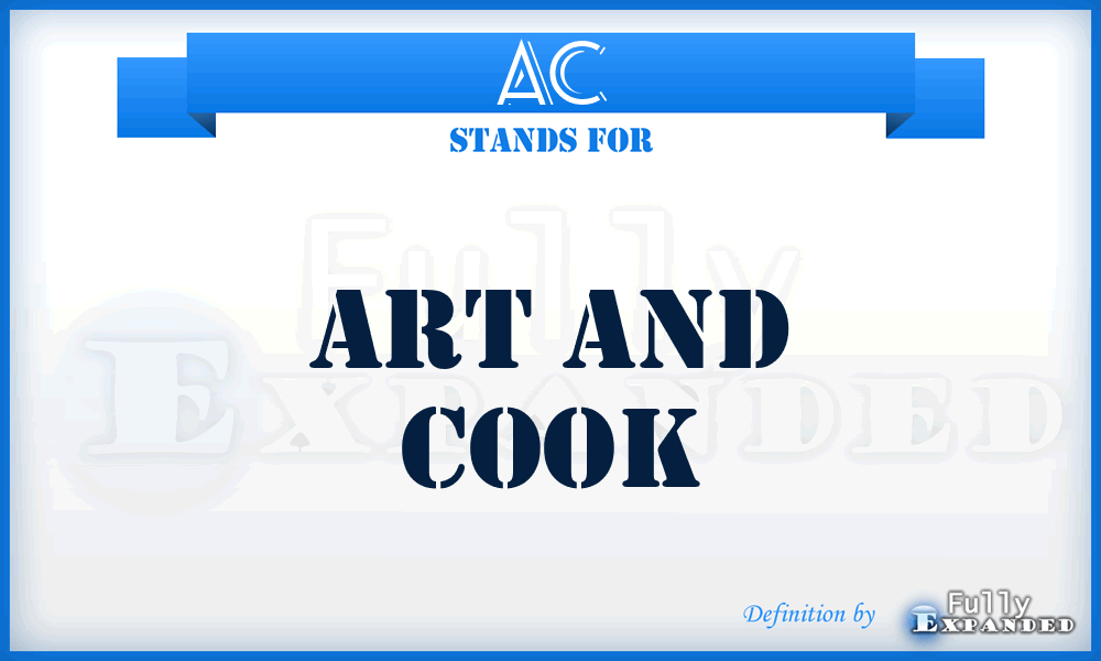 AC - Art and Cook